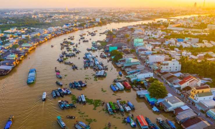 chợ nổi cái răng