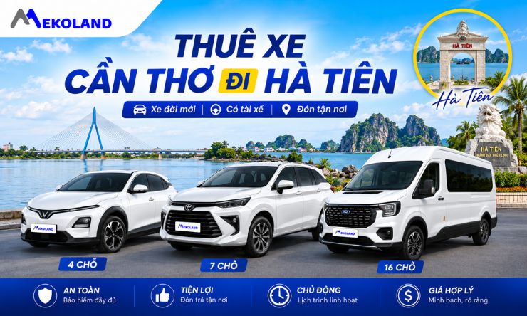 Thuê Xe Cần Thơ Đi Hà Tiên