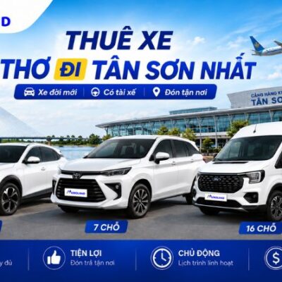 Thuê Xe Cần Thơ Đi Tân Sơn Nhất 4, 7, 16 Chỗ Có Tài Xế