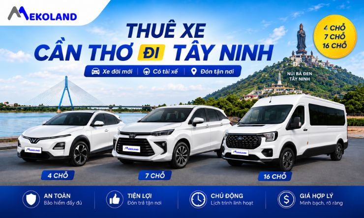 Thuê Xe Cần Thơ Đi Tây Ninh