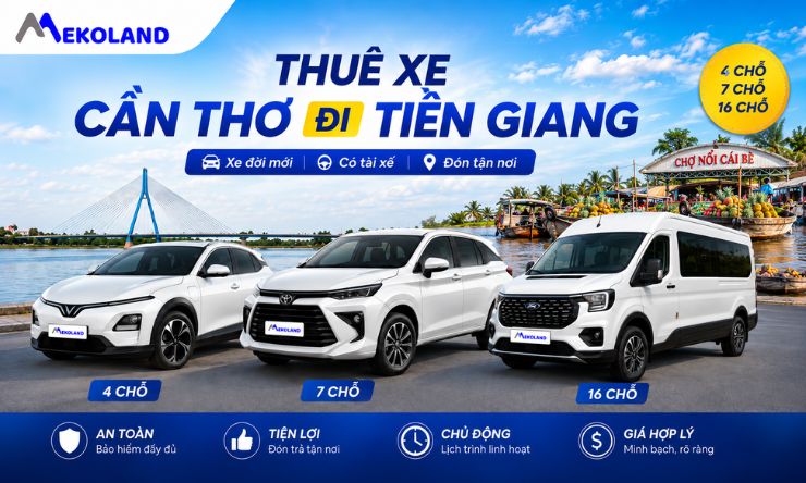 Thuê Xe Cần Thơ Đi Tiền Giang