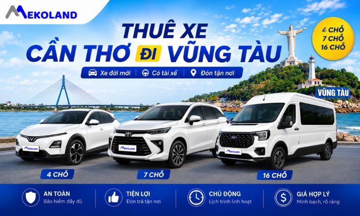 Thuê Xe Cần Thơ Đi Vũng Tàu